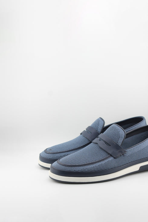 DFC Relax Men Perforated Slip-On Loafer with Strap